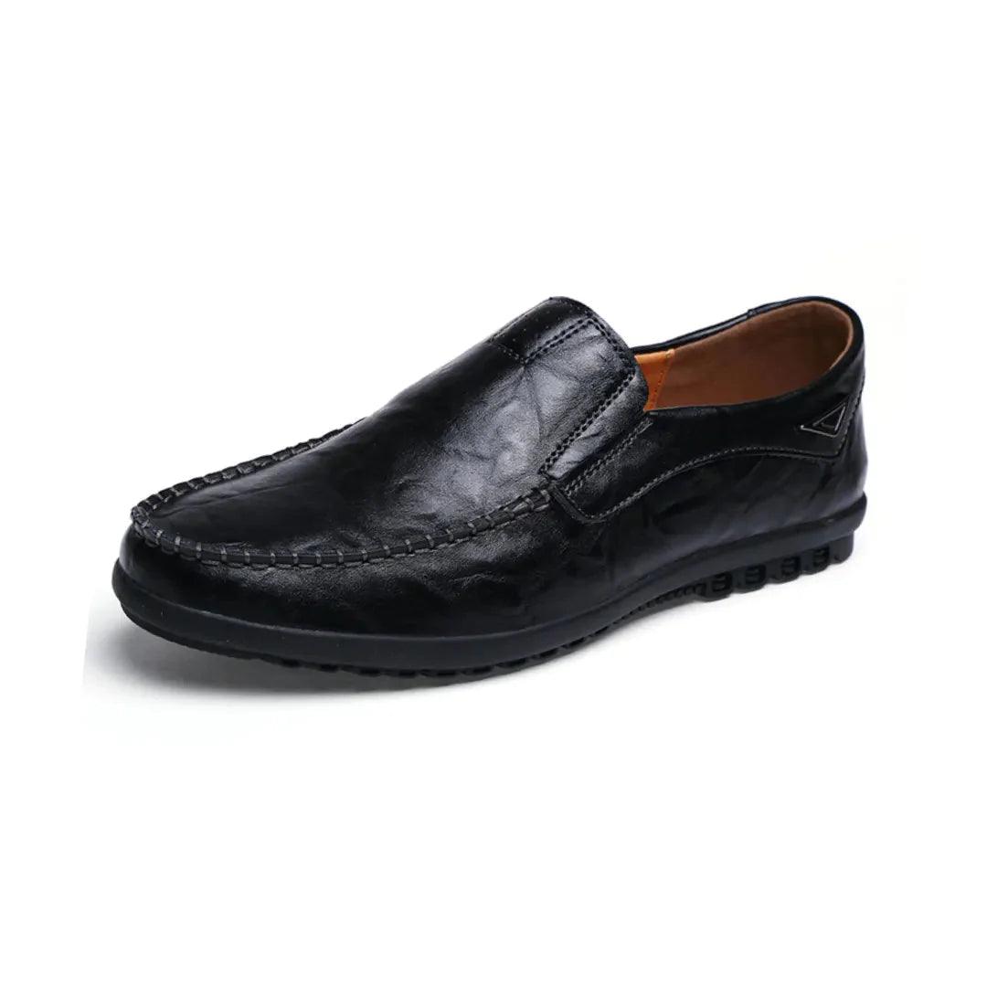 Sapato mocassim hot sale preto masculino